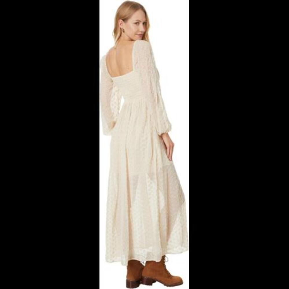 Free People Cream Maxi Dress - Picture 4 of 9